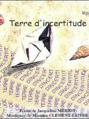 cover image of Terre d'incertitude